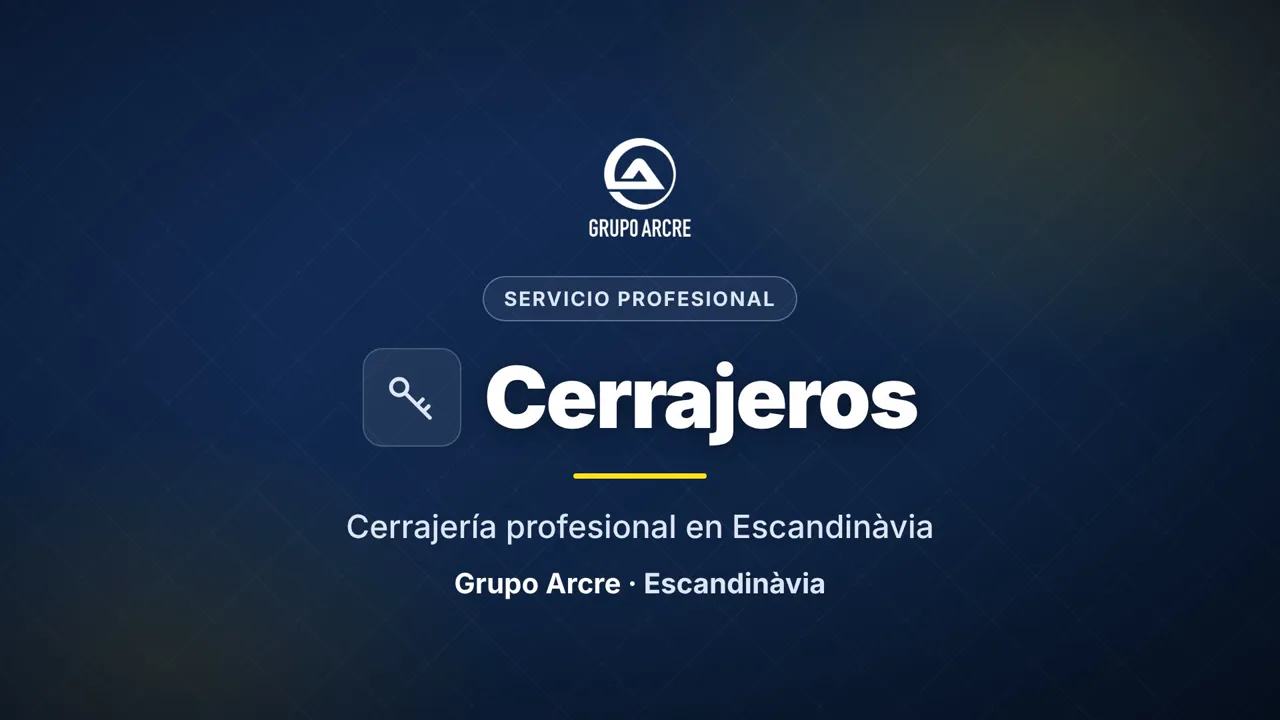 Cerrajería profesional en Escandinàvia