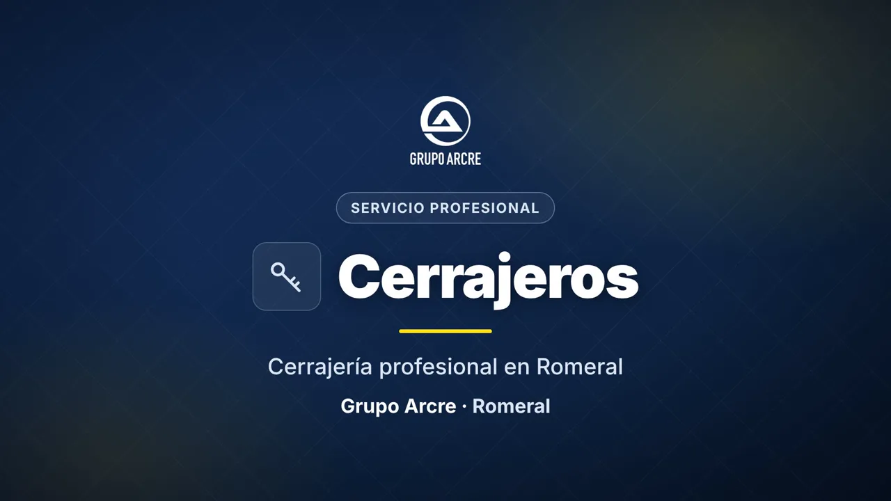 Cerrajería profesional en Romeral